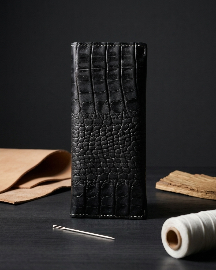 Mens Leather Wallet CK1