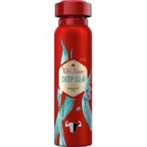 Old Spice Deep Sea Deodorant Body Spray For Men 48H Fresh, 0 Percent Aluminium Salts, Anti-White Marks and Yellow Stains