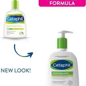 Cetaphil Moisturizing Lotion, Face & Body Moisturizer for Men & Women, Normal to Dry Sensitive Skin, Unscented, 236ml