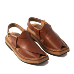 Premium Kaptaan chappal - Burgundy
